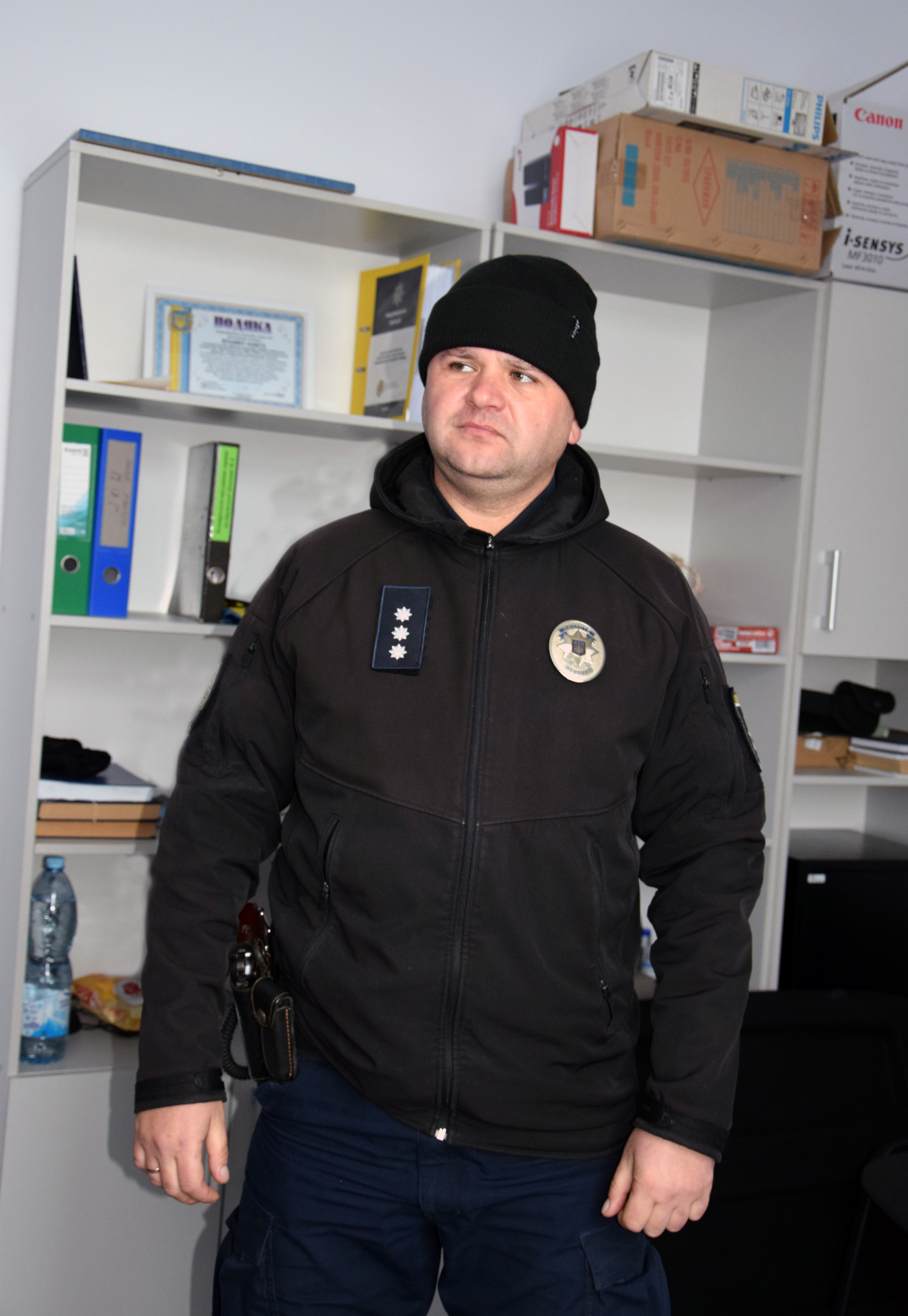 Старший лейтенант поліції Олег Кулик став першим на Тернопільщині поліційним офіцером громади